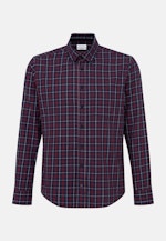 Twill Casual Hemd in Regular mit Button-Down-Kragen in Dunkelblau |  Seidensticker Onlineshop