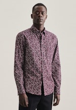 Regular Chemise décontractée Imprimé in Rouge |  Seidensticker Onlineshop