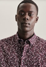 Regular Chemise décontractée Imprimé in Rouge |  Seidensticker Onlineshop