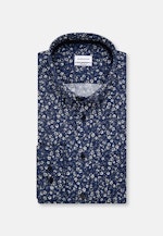 Regular Casual Hemd Druck in Dunkelblau |  Seidensticker Onlineshop