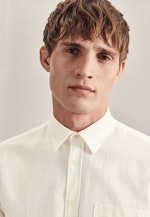 Regular Casual shirt Uni in Ecru |  Seidensticker Onlineshop