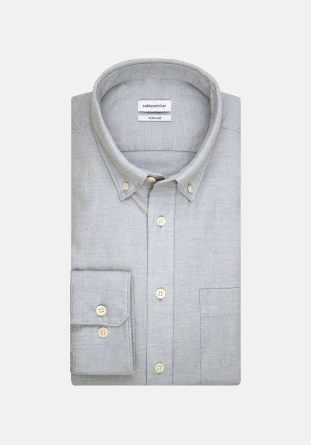 Casual Shirt in Regular with Button-Down-Collar in Light Blue |  Seidensticker Onlineshop