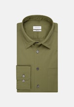 Twill Casual Hemd in Regular mit Kentkragen in Grün |  Seidensticker Onlineshop