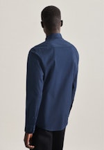 Regular Casual shirt Uni in Dark Blue |  Seidensticker Onlineshop