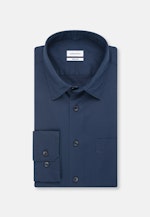 Regular Casual shirt Uni in Dark Blue |  Seidensticker Onlineshop