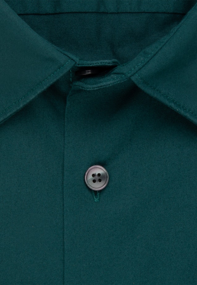 Regular Casual Hemd Uni in Grün |  Seidensticker Onlineshop