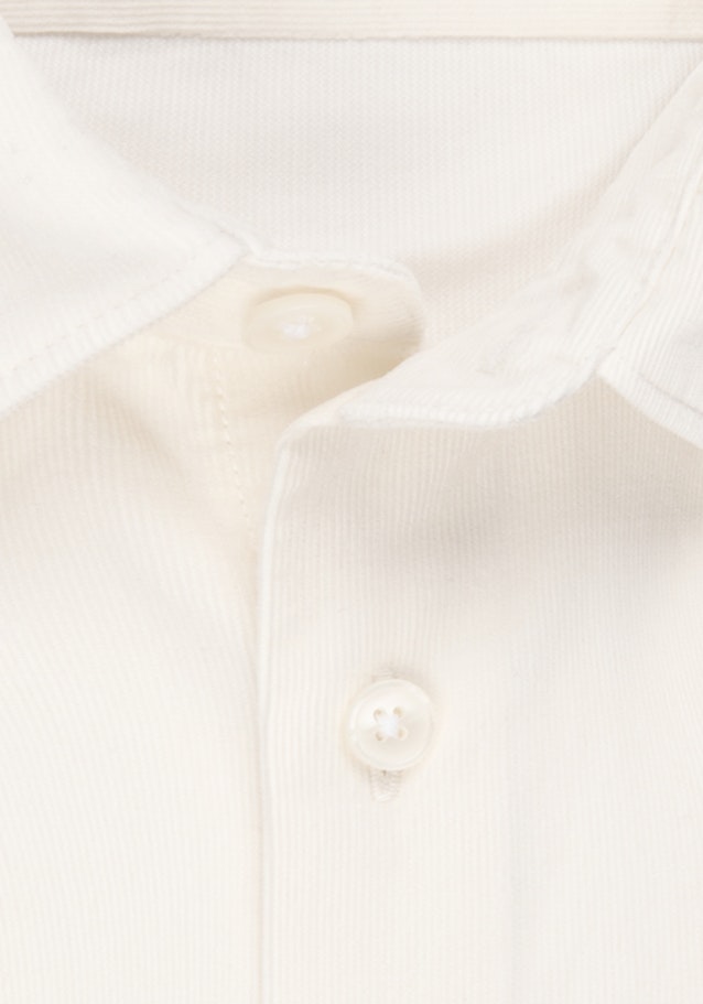 Casual Shirt in Regular fit with Kent-Collar in Ecru |  Seidensticker Onlineshop