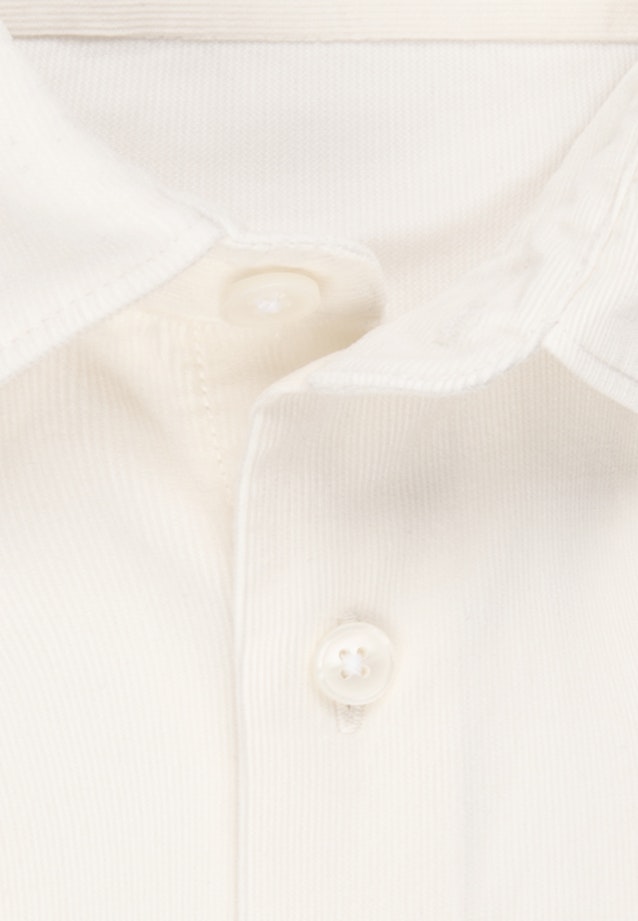 Cord Casual Hemd in Regular fit mit Kentkragen in Ecru |  Seidensticker Onlineshop