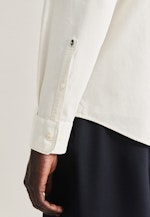 Regular Casual shirt Uni in Ecru |  Seidensticker Onlineshop