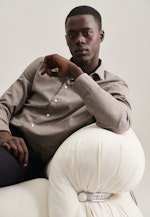 Slim Business Hemd Streifen in Braun |  Seidensticker Onlineshop