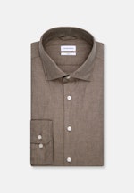 Slim Business Hemd Streifen in Braun |  Seidensticker Onlineshop