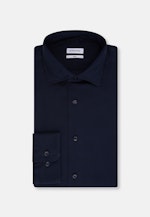 Slim Business Hemd Streifen in Dunkelblau |  Seidensticker Onlineshop