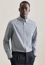 Slim Business Hemd Karo in Grün |  Seidensticker Onlineshop