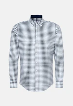 Slim Business Hemd Karo in Grün |  Seidensticker Onlineshop