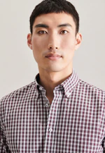 Slim Business Hemd Karo in Rot |  Seidensticker Onlineshop