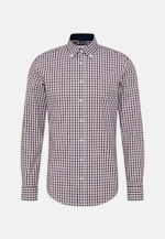 Slim Business shirt Check in Red |  Seidensticker Onlineshop