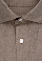 Shaped Business Hemd Streifen in Braun |  Seidensticker Onlineshop