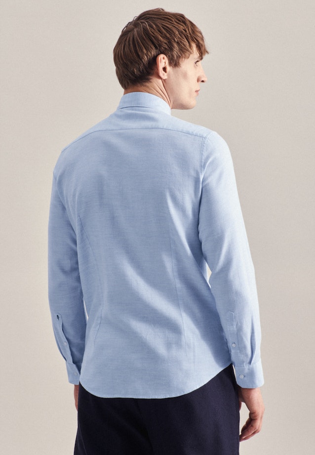 Shaped Chemise d'affaires rayures in Bleu Clair |  Seidensticker Onlineshop