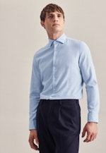 Shaped Chemise d'affaires rayures in Bleu Clair |  Seidensticker Onlineshop