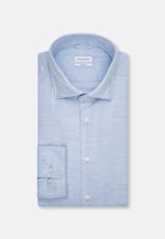 Shaped Chemise d'affaires rayures in Bleu Clair |  Seidensticker Onlineshop