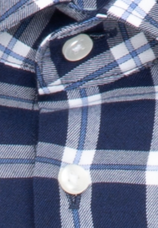 Slim Business shirt Check in Dark Blue |  Seidensticker Onlineshop