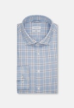 Slim Business Hemd Karo in Hellblau |  Seidensticker Onlineshop