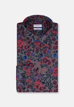 Slim Business Hemd Druck in Grau |  Seidensticker Onlineshop