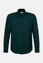 Casual Shirt in Regular with Kent-Collar in Green |  Seidensticker Onlineshop