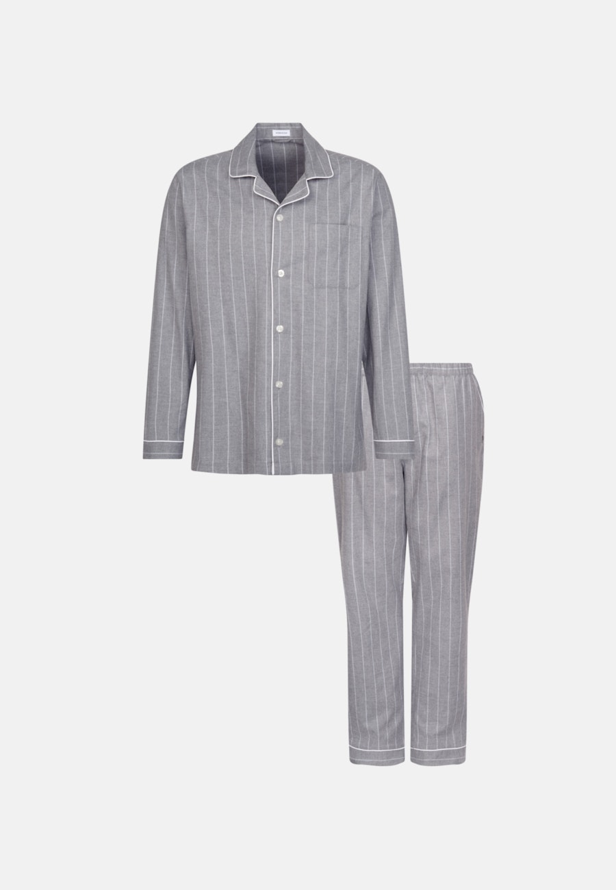 aus 100% Baumwolle in Grey Stripes |  Seidensticker Onlineshop