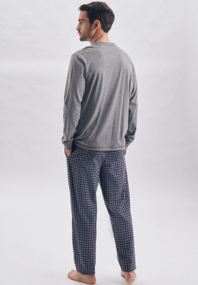 Regular Pyjamas Uni in Grey |  Seidensticker Onlineshop