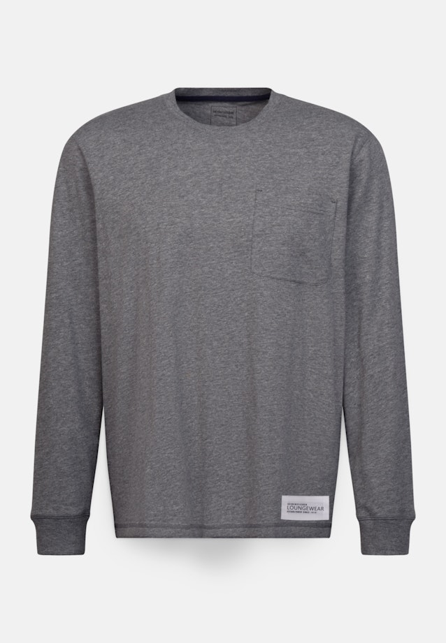 Regular Pyjamas Uni in Grey |  Seidensticker Onlineshop
