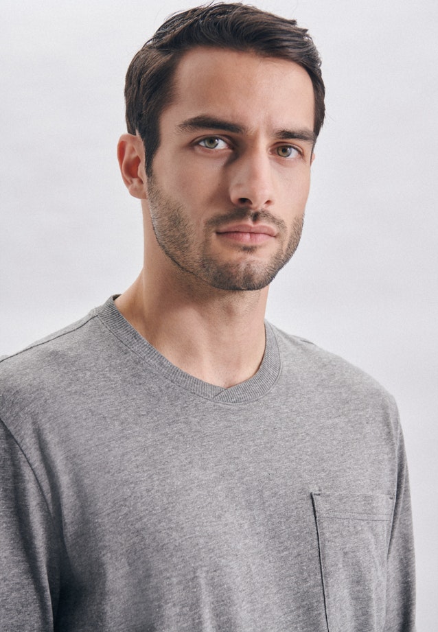 Regular Pyjamas Uni in Grey |  Seidensticker Onlineshop