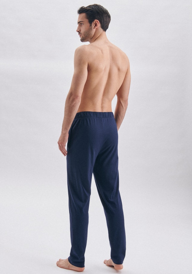 Regular Pyjamahose Uni in Dunkelblau | Seidensticker Onlineshop