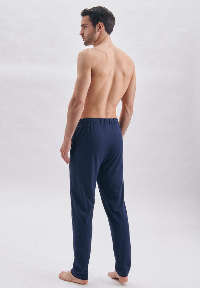 Pantalon de pyjama in Bleu Foncé | Seidensticker Onlineshop