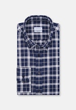 Regular Casual Hemd Karo in Dunkelblau |  Seidensticker Onlineshop