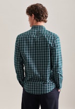 Regular Casual Hemd Karo in Grün |  Seidensticker Onlineshop