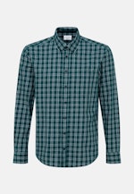 Regular Casual Hemd Karo in Grün |  Seidensticker Onlineshop