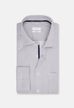 Regular Chemise d'affaires rayures in Bleu Foncé |  Seidensticker Onlineshop