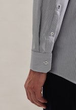 Regular Business Hemd Streifen in Dunkelblau |  Seidensticker Onlineshop