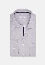 Regular Business Hemd Streifen in Dunkelblau |  Seidensticker Onlineshop