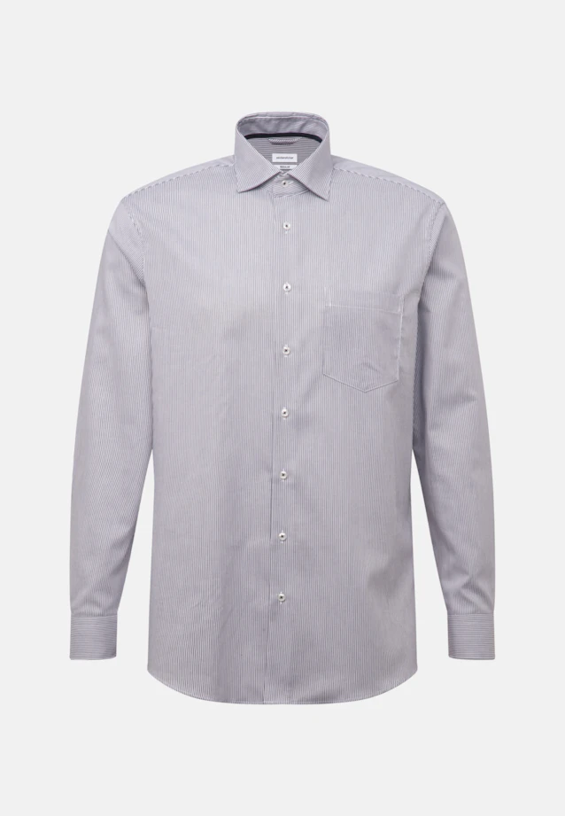 Regular Chemise d'affaires rayures in Bleu Foncé |  Seidensticker Onlineshop