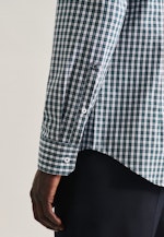 Shaped Chemise d'affaires carreaux in Vert |  Seidensticker Onlineshop