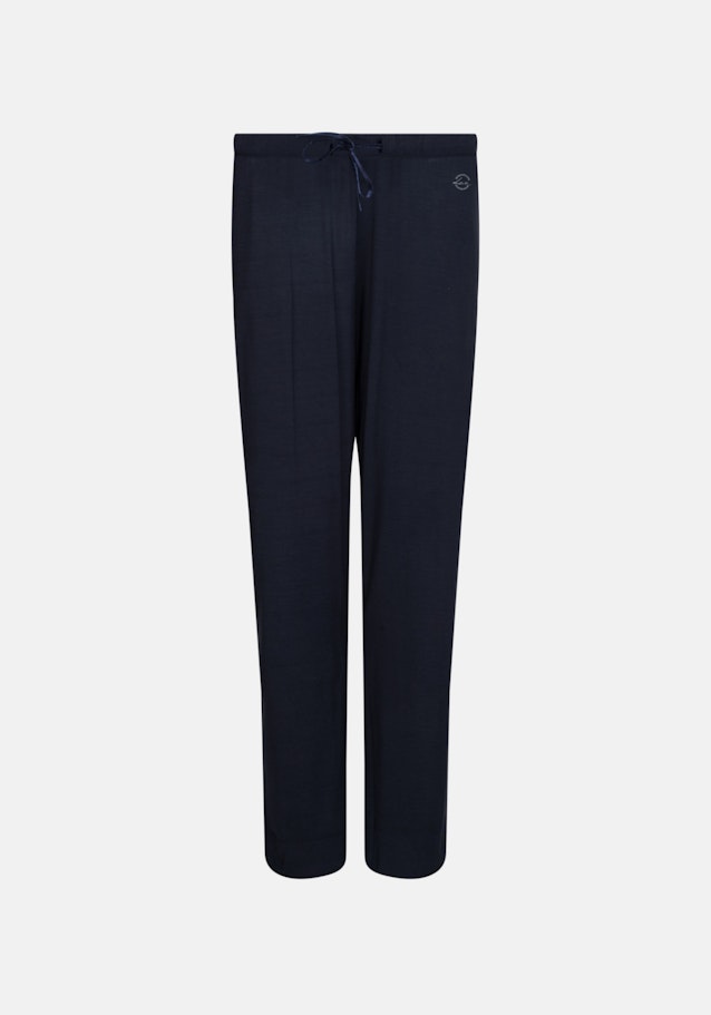 Regular Pyjamahose Uni in Dunkelblau | Seidensticker Onlineshop