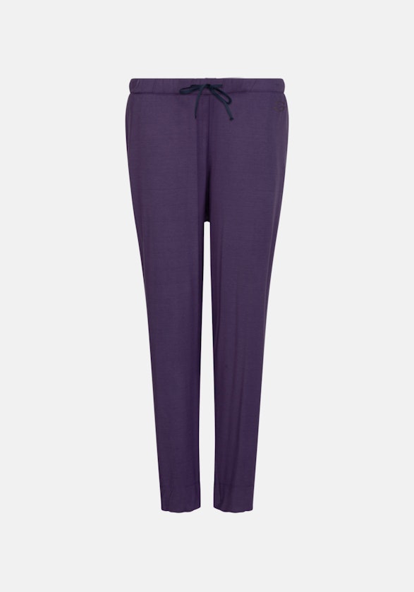 Regular Pyjamahose Uni in Lila | Seidensticker Onlineshop