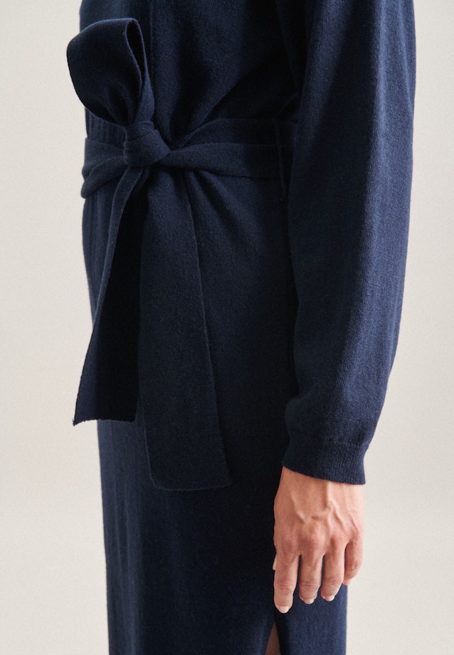 Crew Neck Dress in Dark Blue |  Seidensticker Onlineshop