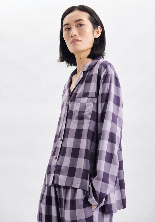 Pyjama in Lavender Check |  Seidensticker Onlineshop