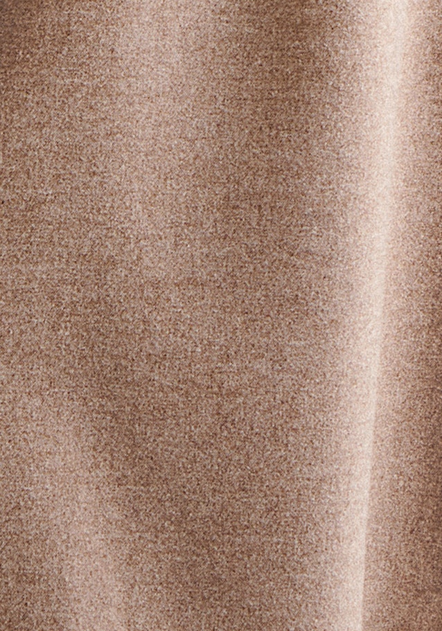 Kragen Longbluse Oversized in Braun |  Seidensticker Onlineshop