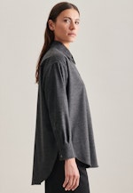 Blouse longue Flanelle in Gris |  Seidensticker Onlineshop