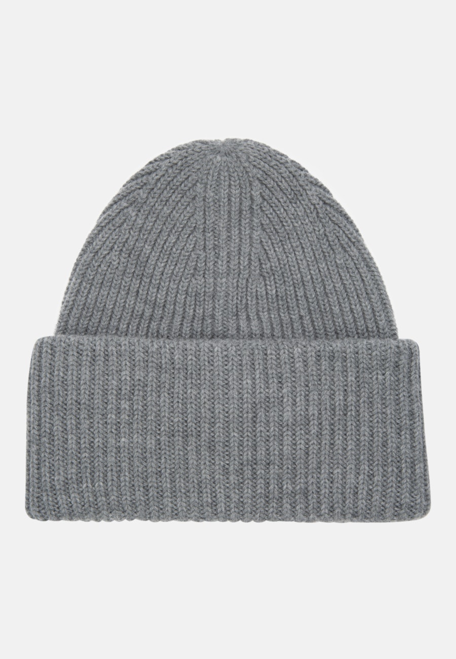 Mütze aus 100% Wolle in Grau |  Seidensticker Onlineshop