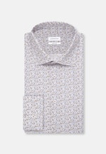 Regular Chemise d'affaires Imprimé in Marron |  Seidensticker Onlineshop